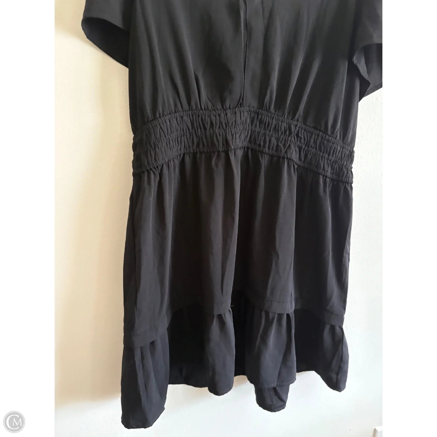 Dress Casual Midi By Express In Black, Size: Xl