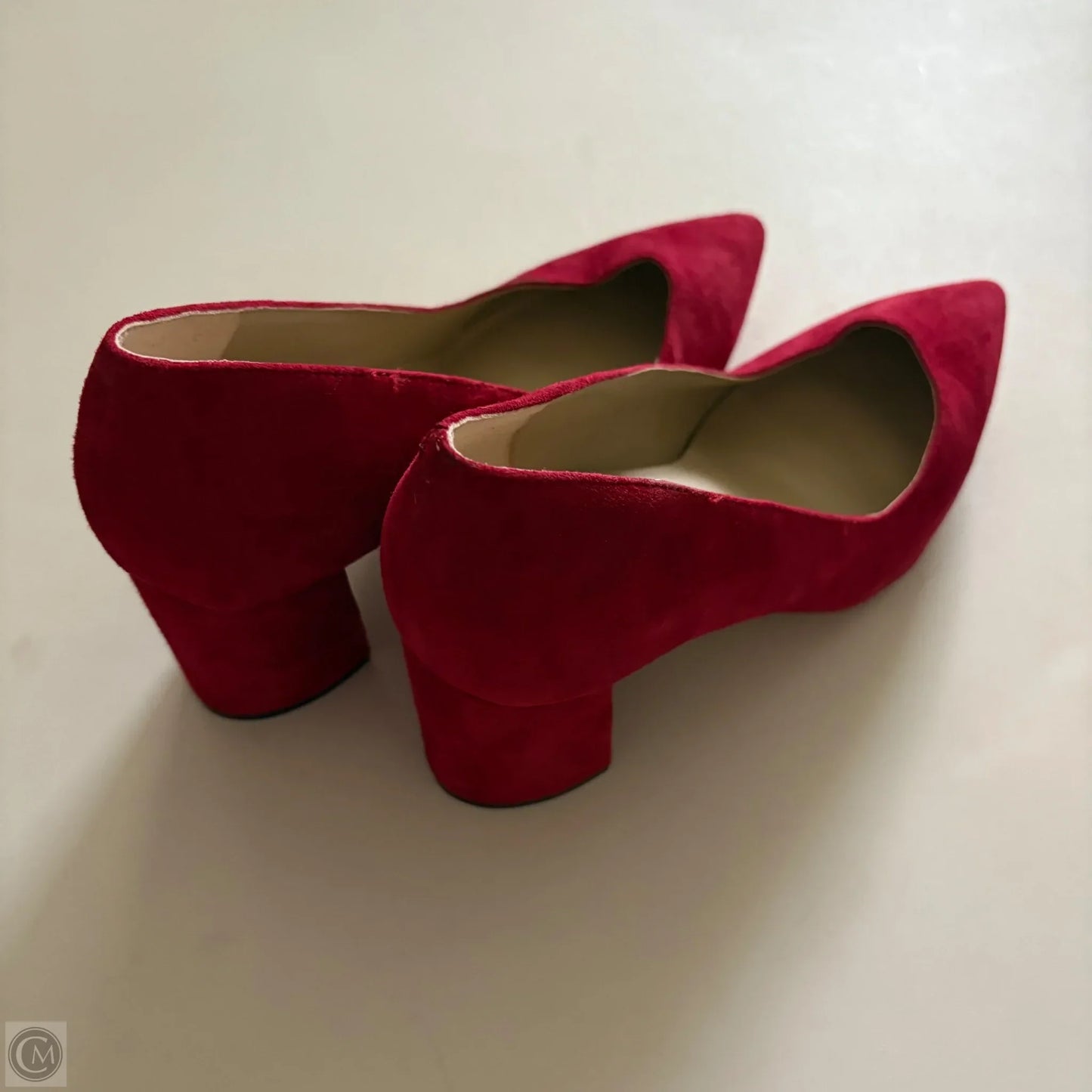 Shoes Heels Block By Marc Fisher In Red, Size: 9.5