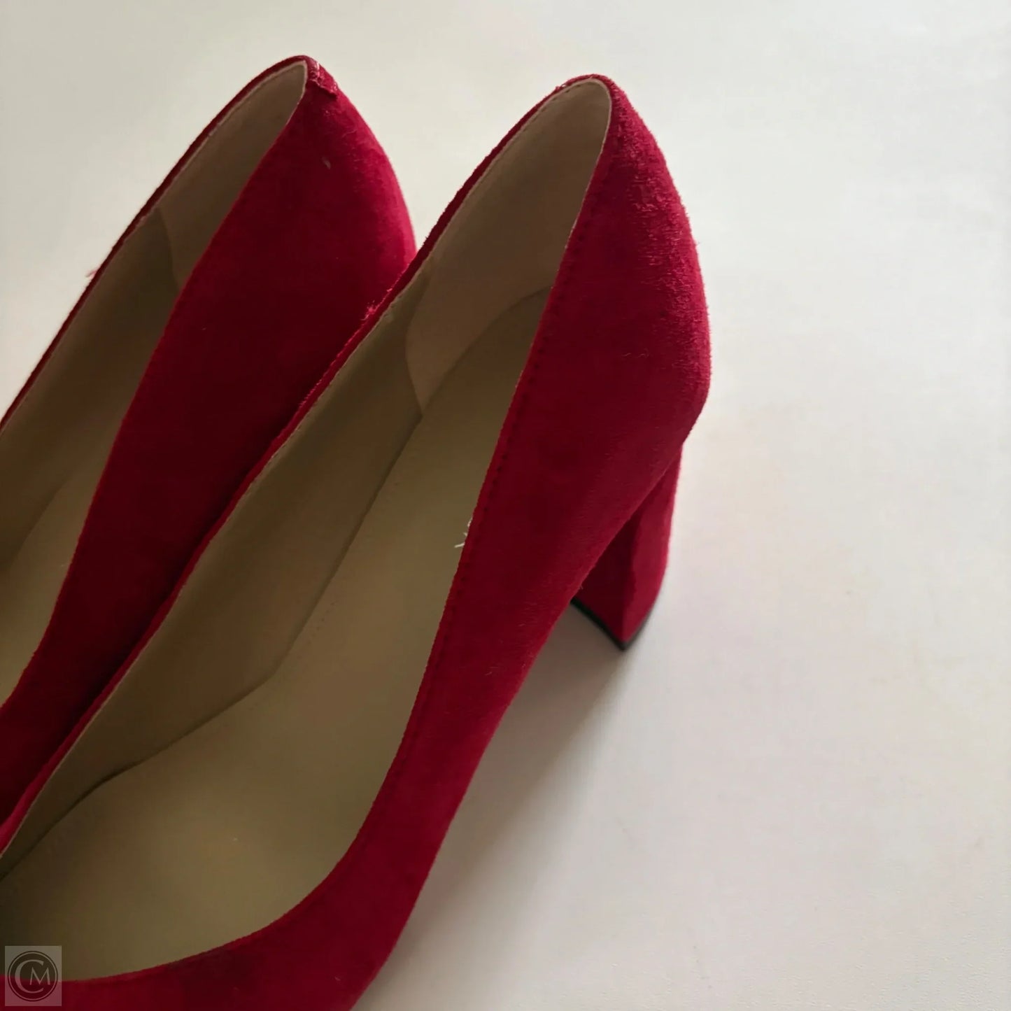 Shoes Heels Block By Marc Fisher In Red, Size: 9.5