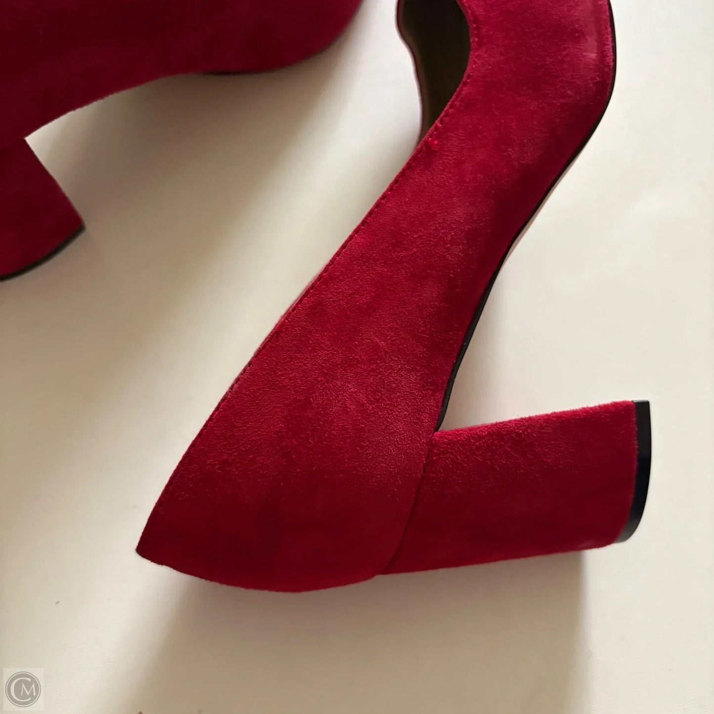 Shoes Heels Block By Marc Fisher In Red, Size: 9.5