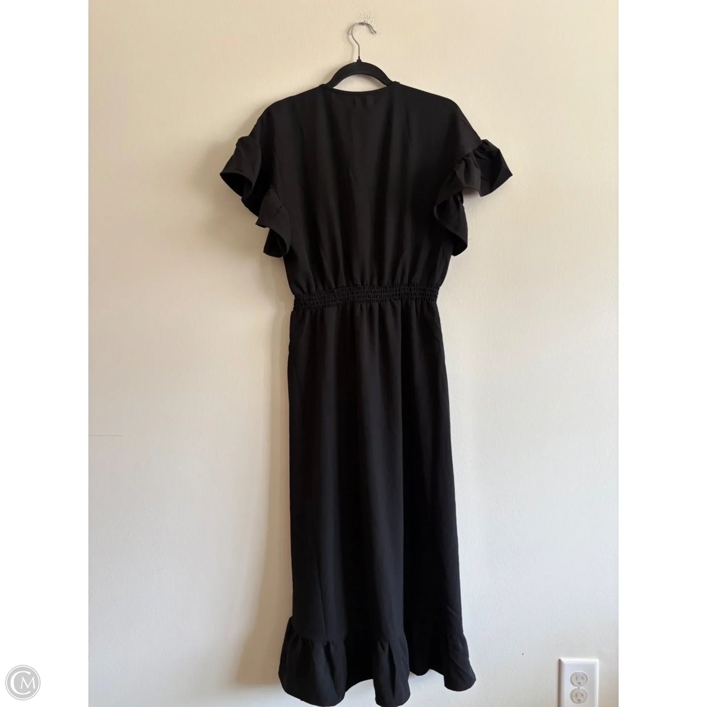 Dress Casual Maxi By Max Studio In Black, Size: L