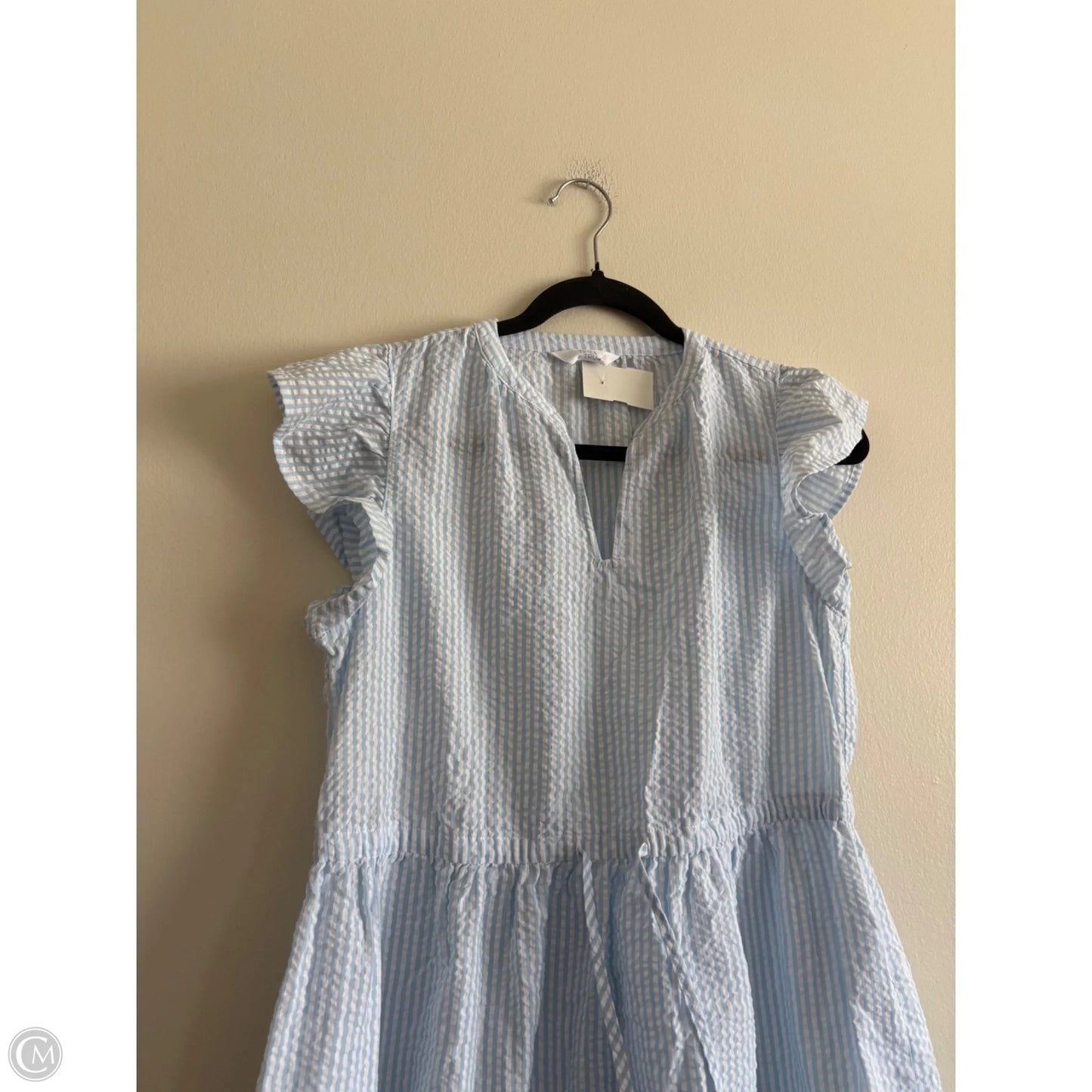 Dress Casual Short By Time And Tru In Blue, Size: S