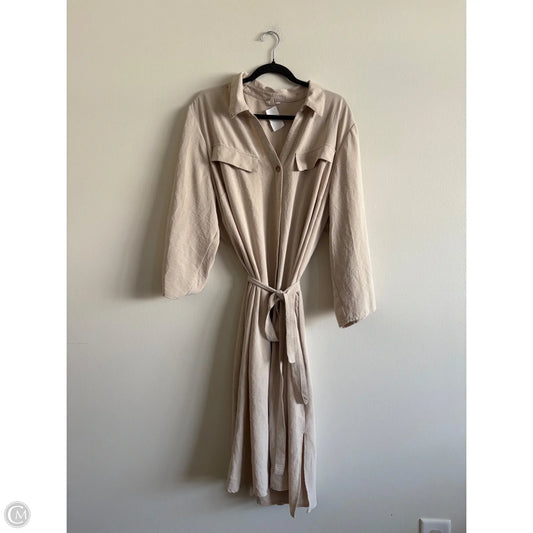 Dress Casual Maxi By Cato In Beige, Size: 22