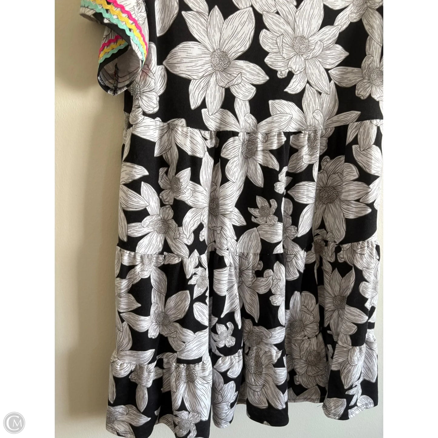 Dress Casual Short By Crown And Ivy In Black, Size: M