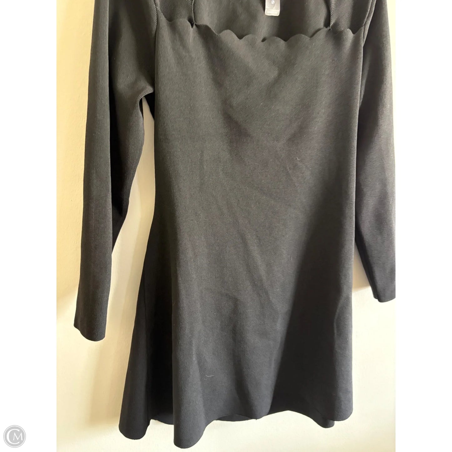 Dress Party Midi By Express In Black, Size: Xl