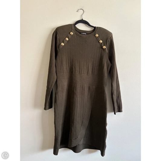 Dress Sweater By Express In Green, Size: Xl