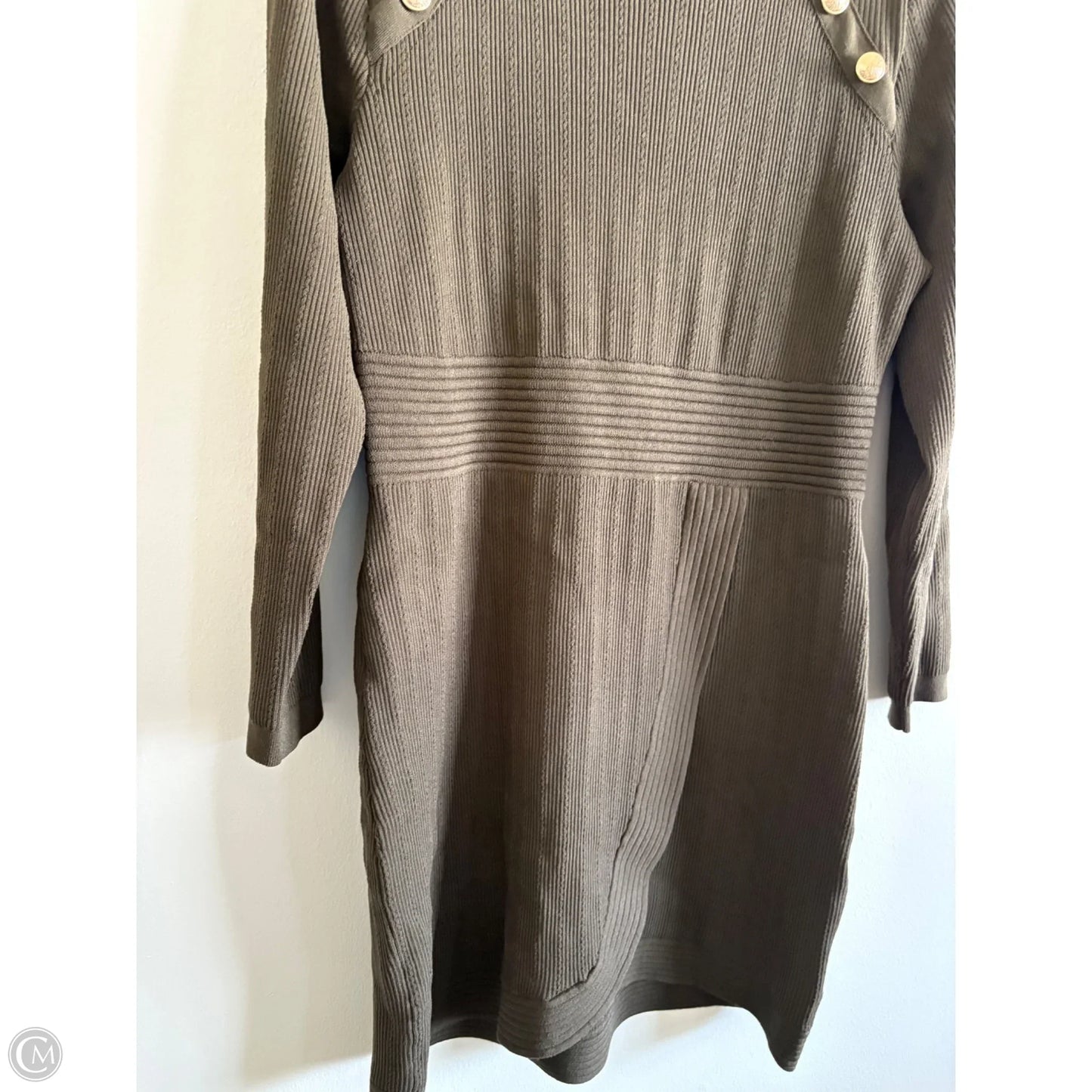 Dress Sweater By Express In Green, Size: Xl