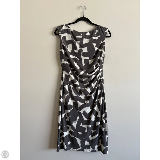 Dress Work By Lauren By Ralph Lauren In Grey, Size: 6