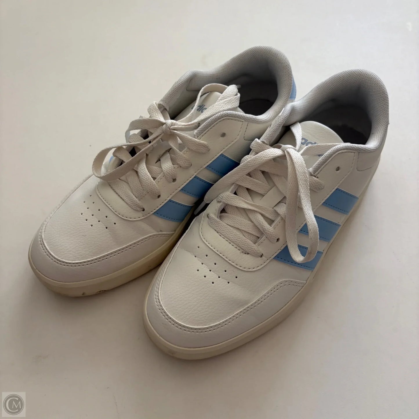Shoes Sneakers By Adidas In Blue & White, Size: 7