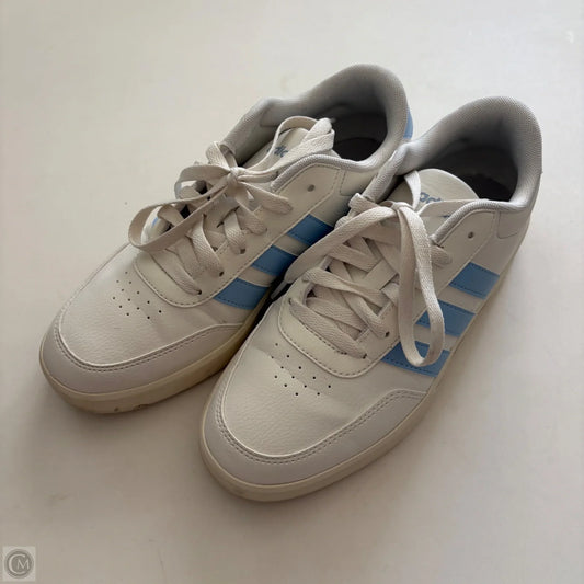 Shoes Sneakers By Adidas In Blue & White, Size: 7