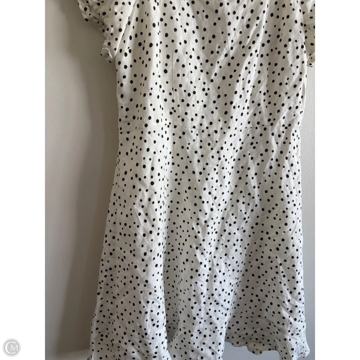 Dress Casual Short By Loft In Polkadot Pattern, Size: 12