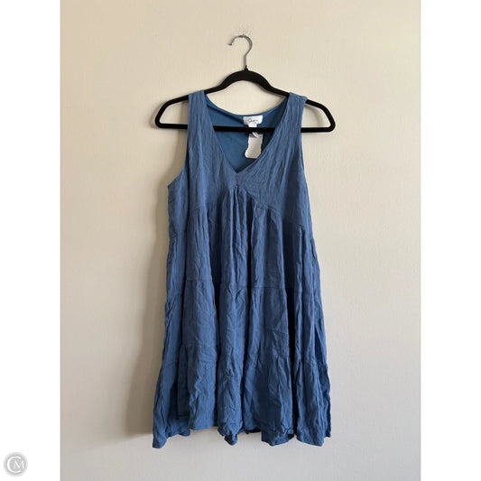 Dress Casual Short By Japna In Blue, Size: L