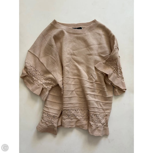Sweater By YEOKOU In Tan, Size: L
