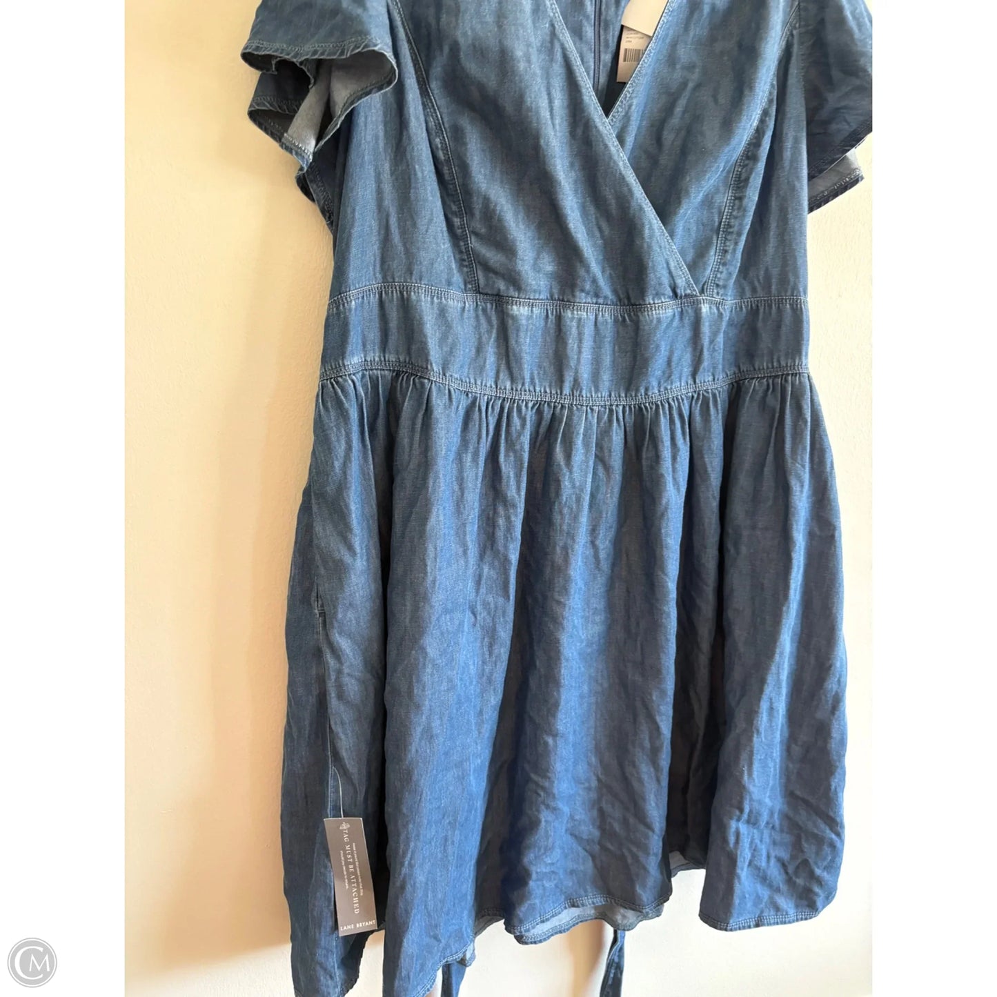 Dress Casual Short By Lane Bryant In Blue, Size: 20