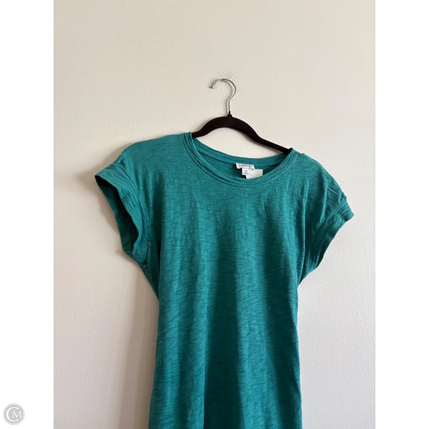 Dress Casual Midi By J. Crew In Teal, Size: Xs