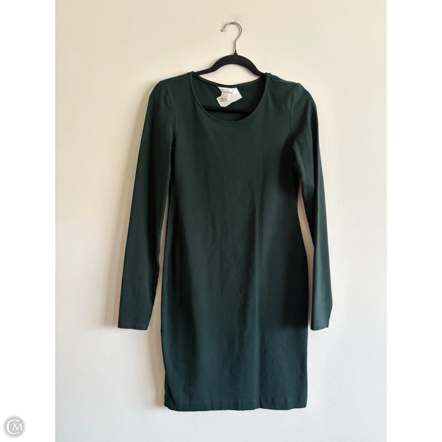 Dress Casual Short By H&m In Green, Size: S