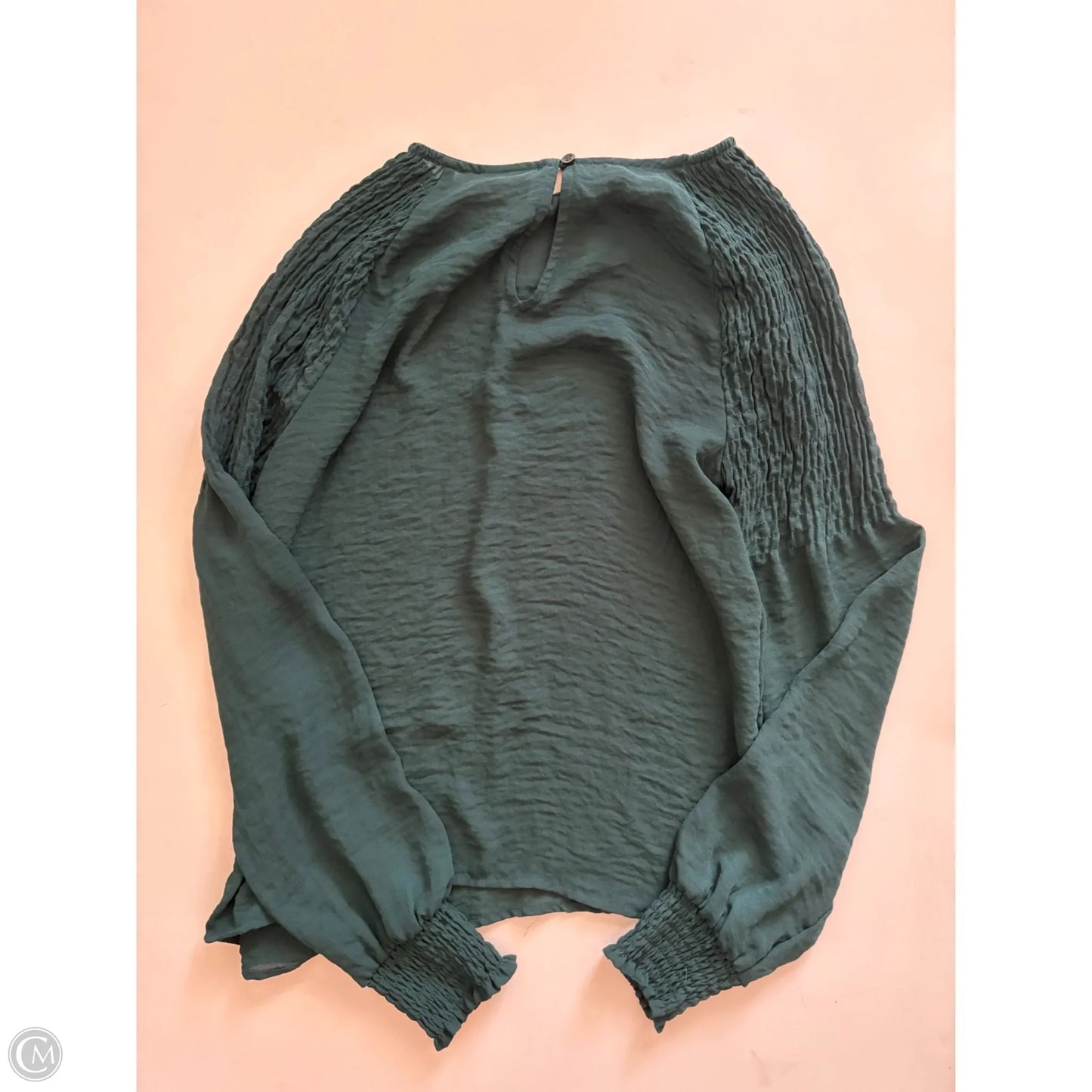 Top Long Sleeve By Ana In Green, Size: Xs