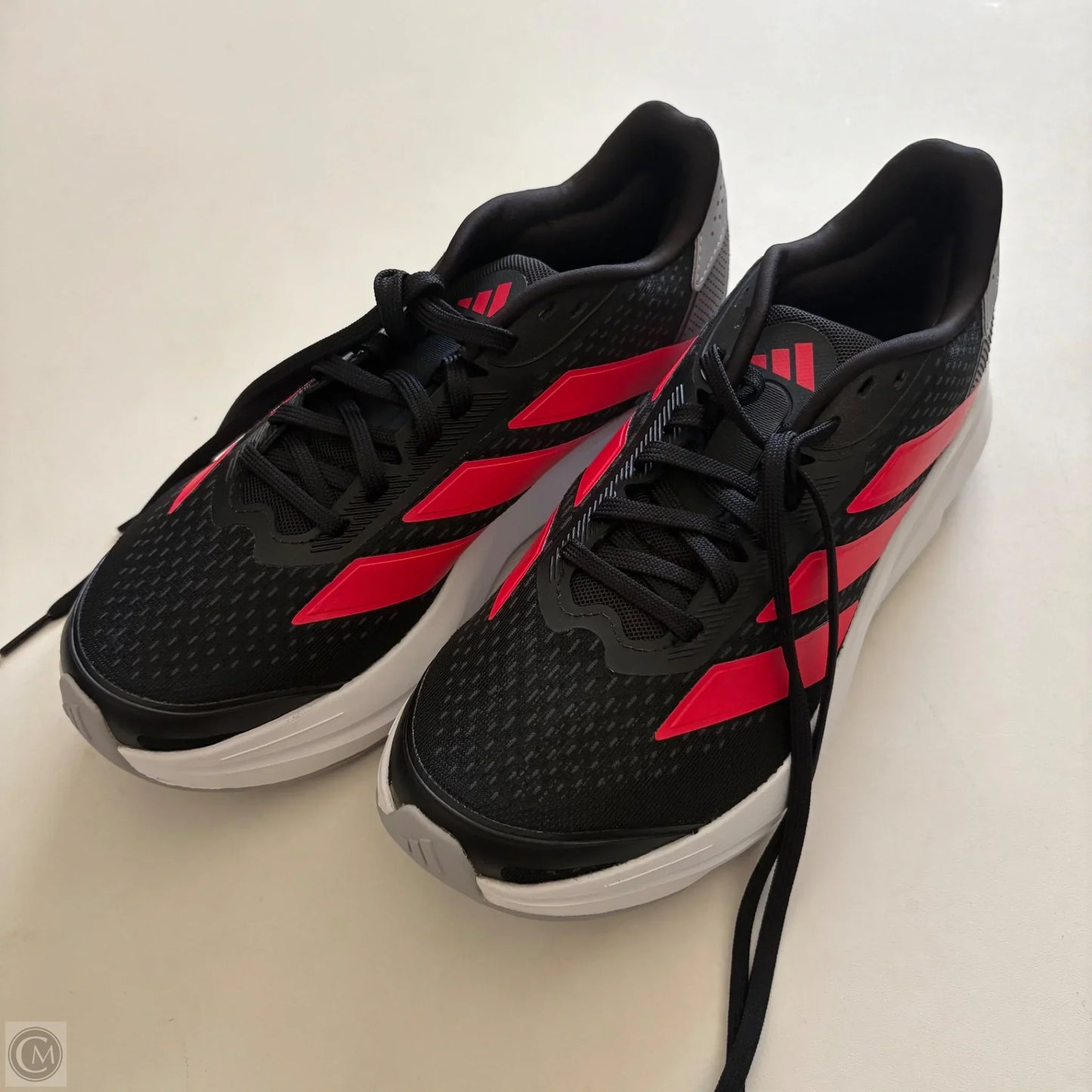 Shoes Athletic By Adidas In Black & Red, Size: 7.5