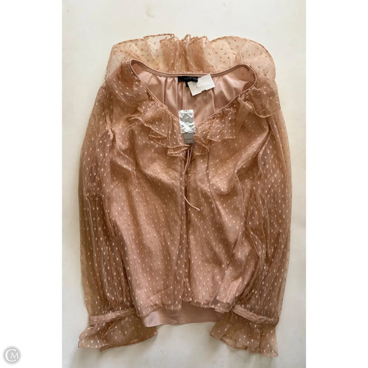 Top Long Sleeve By J. Crew In Beige, Size: 3x