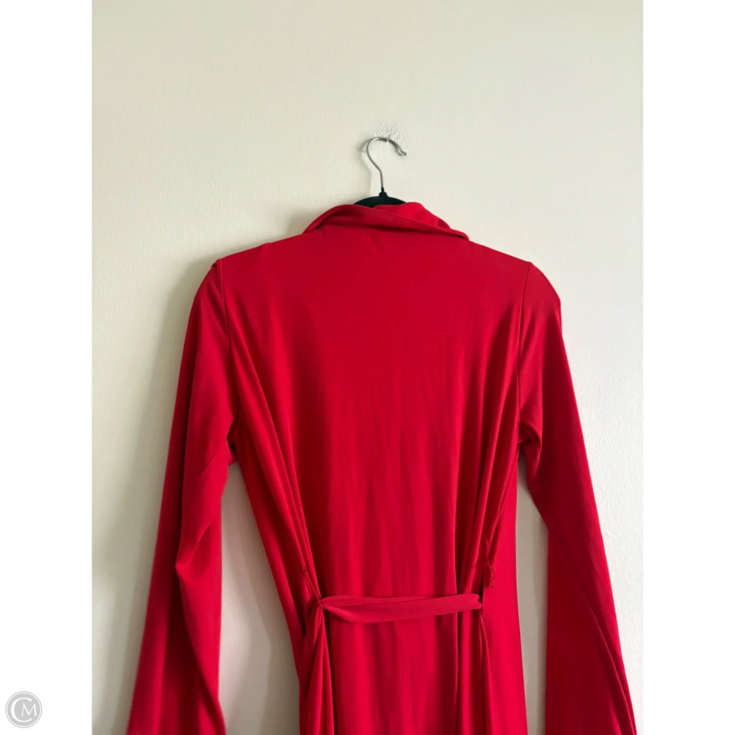 Dress Work By Calvin Klein In Red, Size: 10