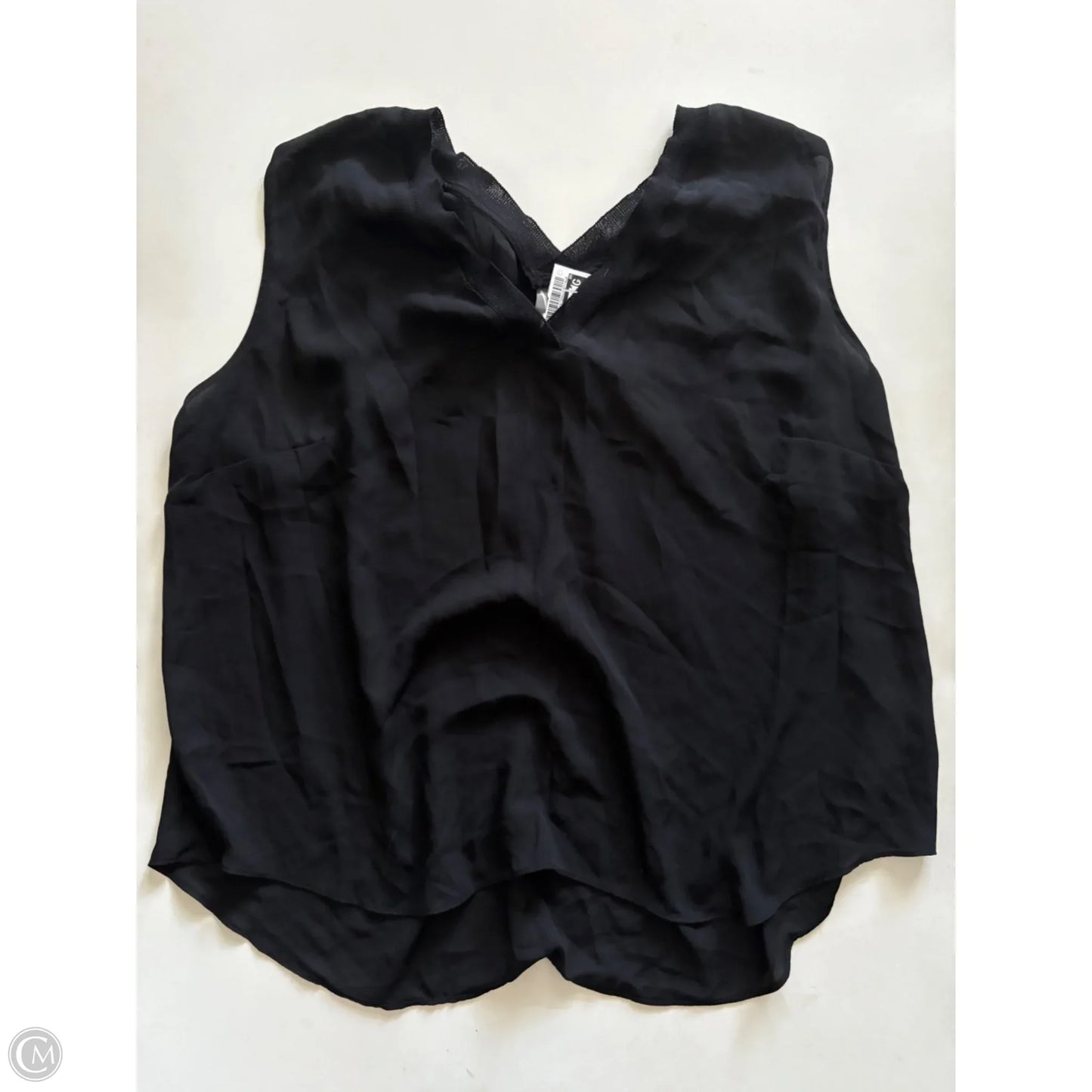 Top Sleeveless By Worthington In Black, Size: 1x