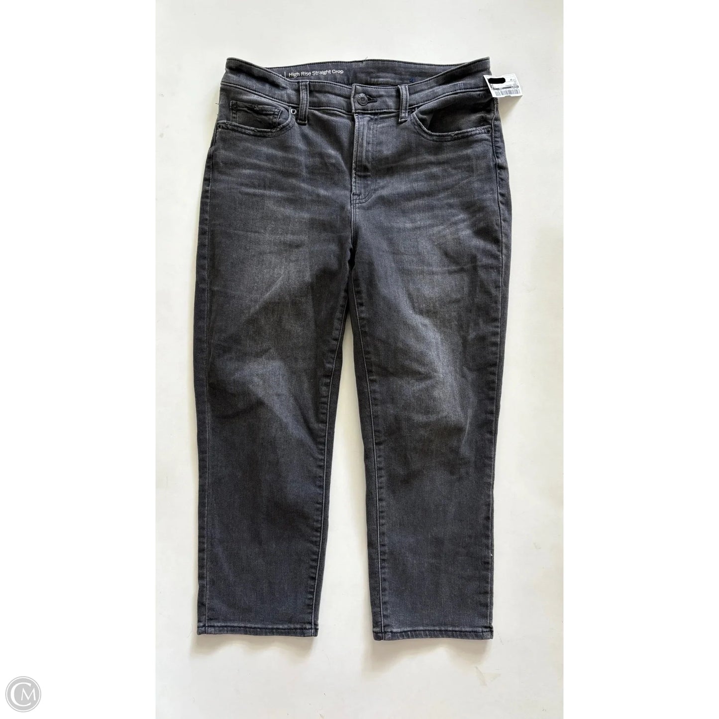 Jeans Cropped By Talbots In Grey, Size: 8p