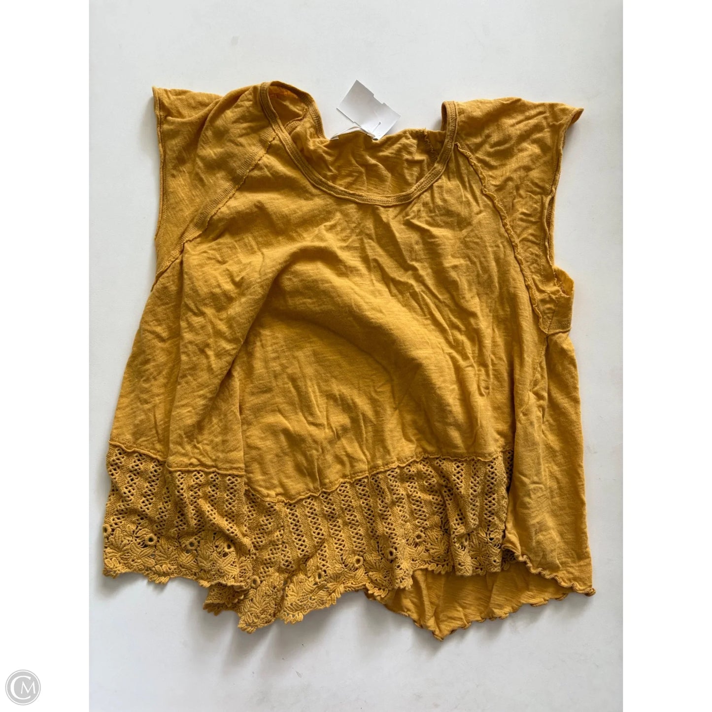 Top Sleeveless By Altard State In Yellow, Size: M