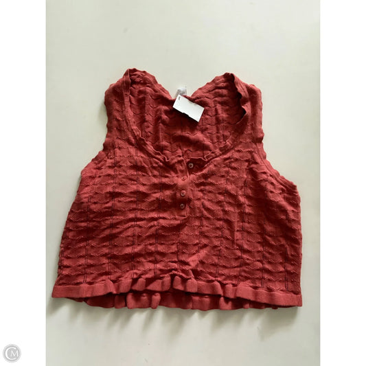 Top Sleeveless By Old Navy In Orange, Size: Xlp