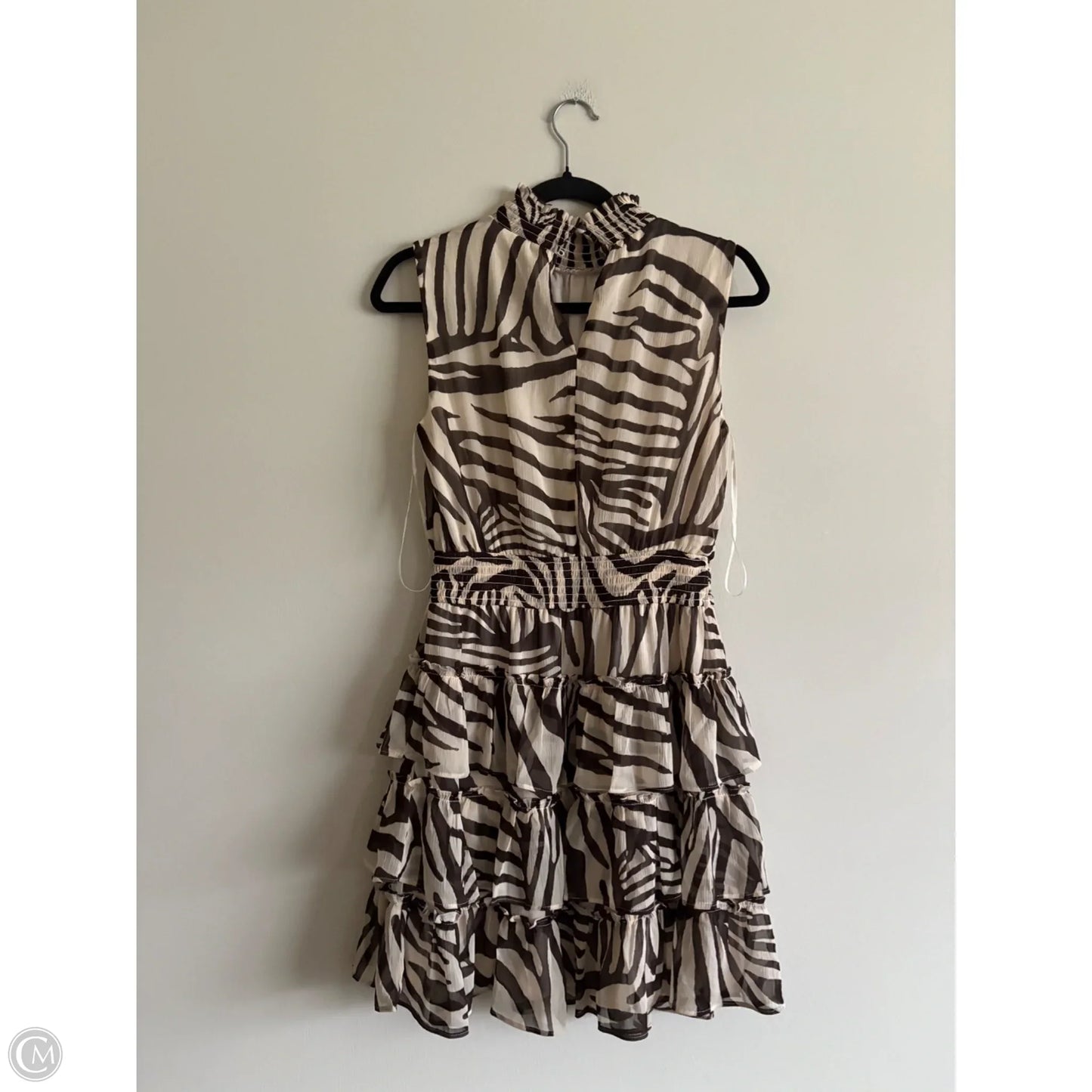 Dress Party Short By Express In Animal Print, Size: S