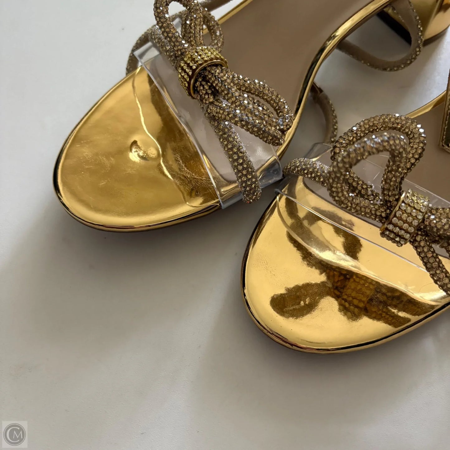 Shoes Heels Kitten By Dream Pairs In Gold, Size: 10