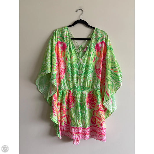 Romper Designer By Lilly Pulitzer In Green, Size: M