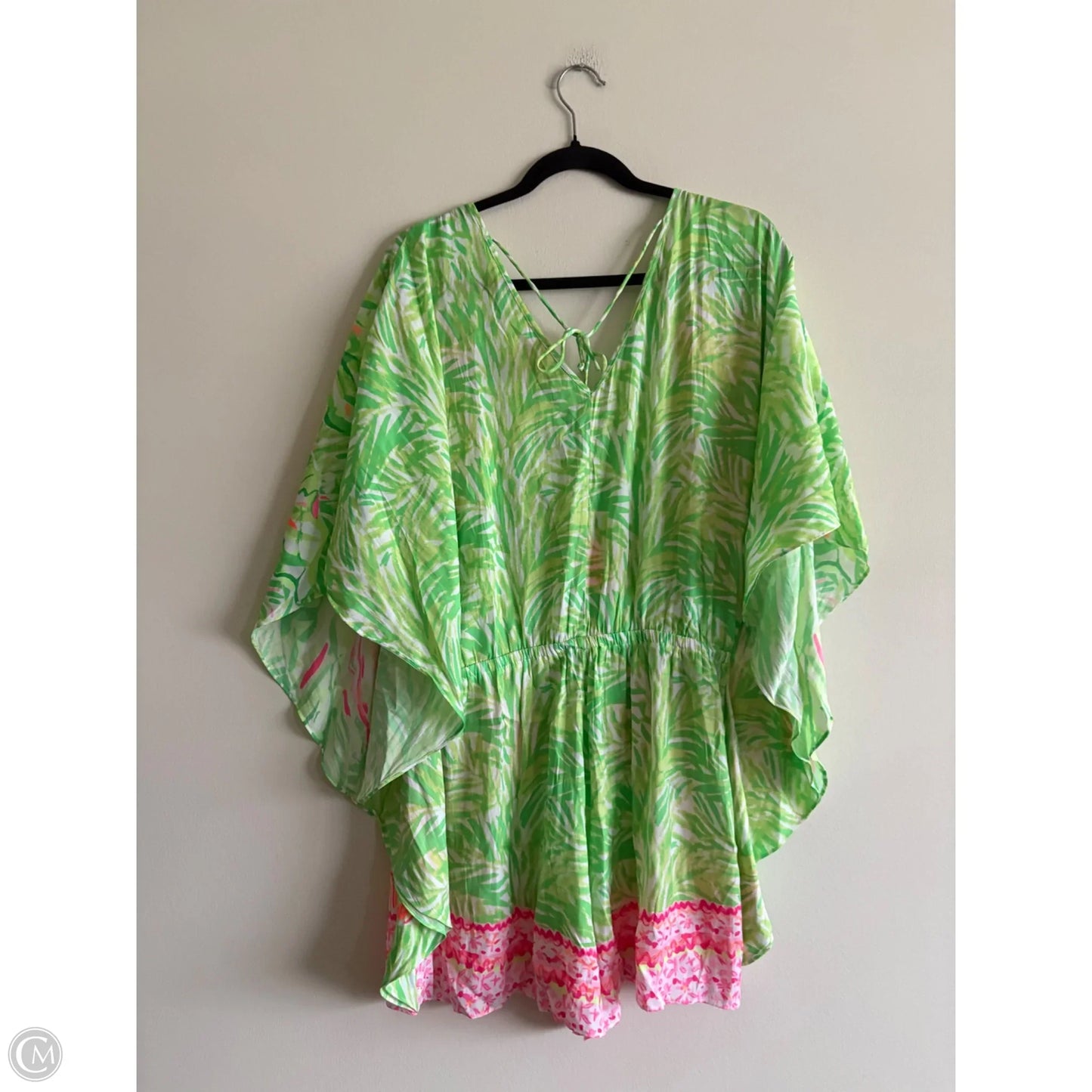 Romper Designer By Lilly Pulitzer In Green, Size: M