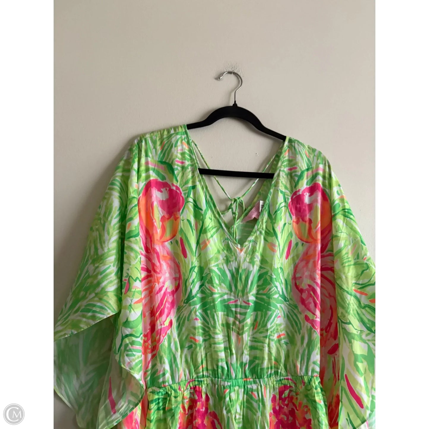 Romper Designer By Lilly Pulitzer In Green, Size: M