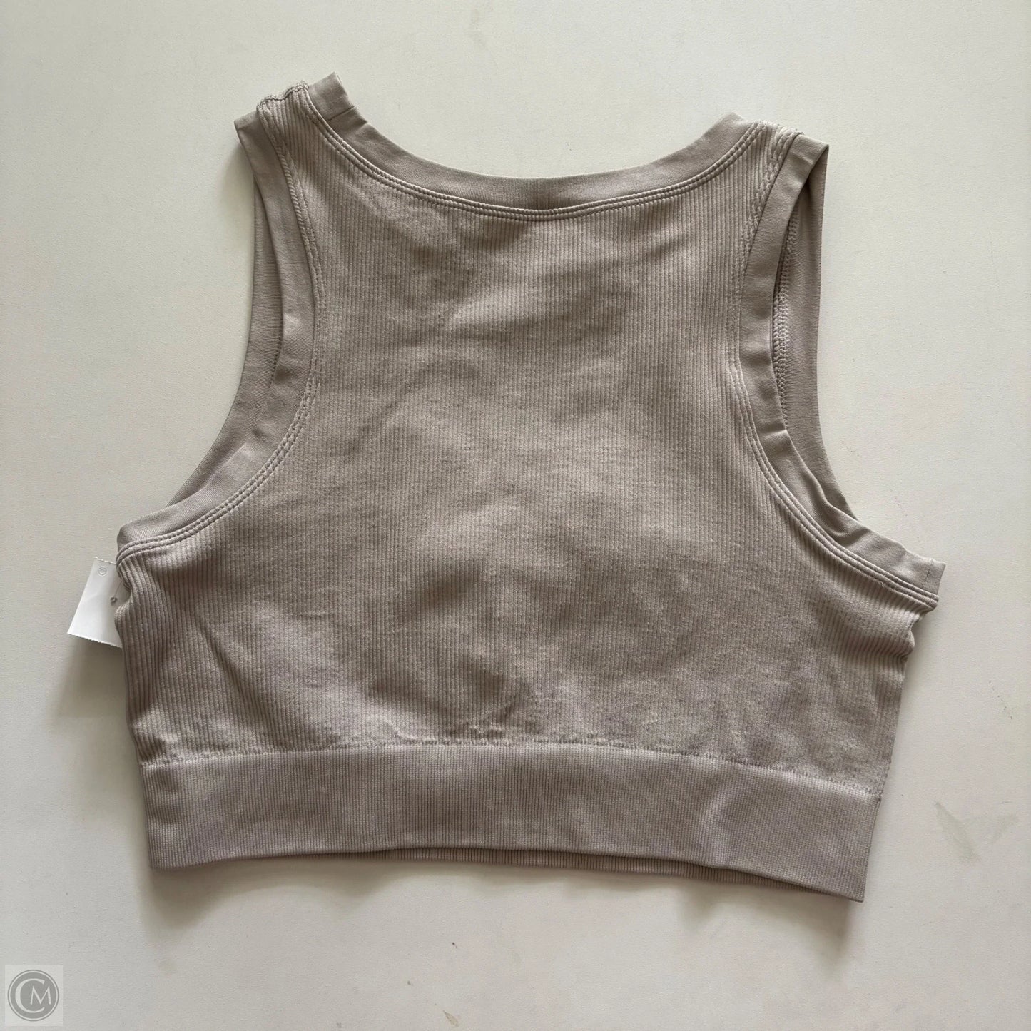 Athletic Bra By Pro-fit In Taupe, Size: L