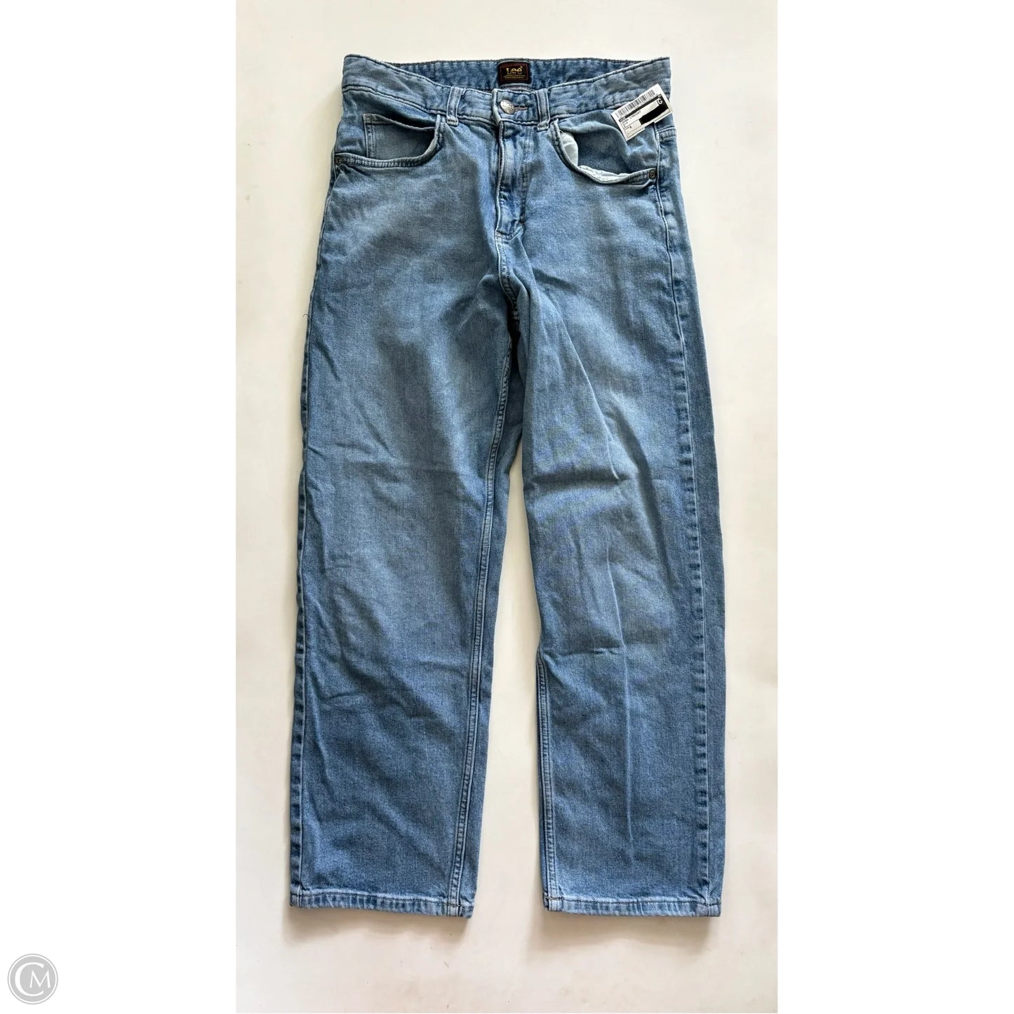 Jeans Straight By Lee In Blue, Size: 8