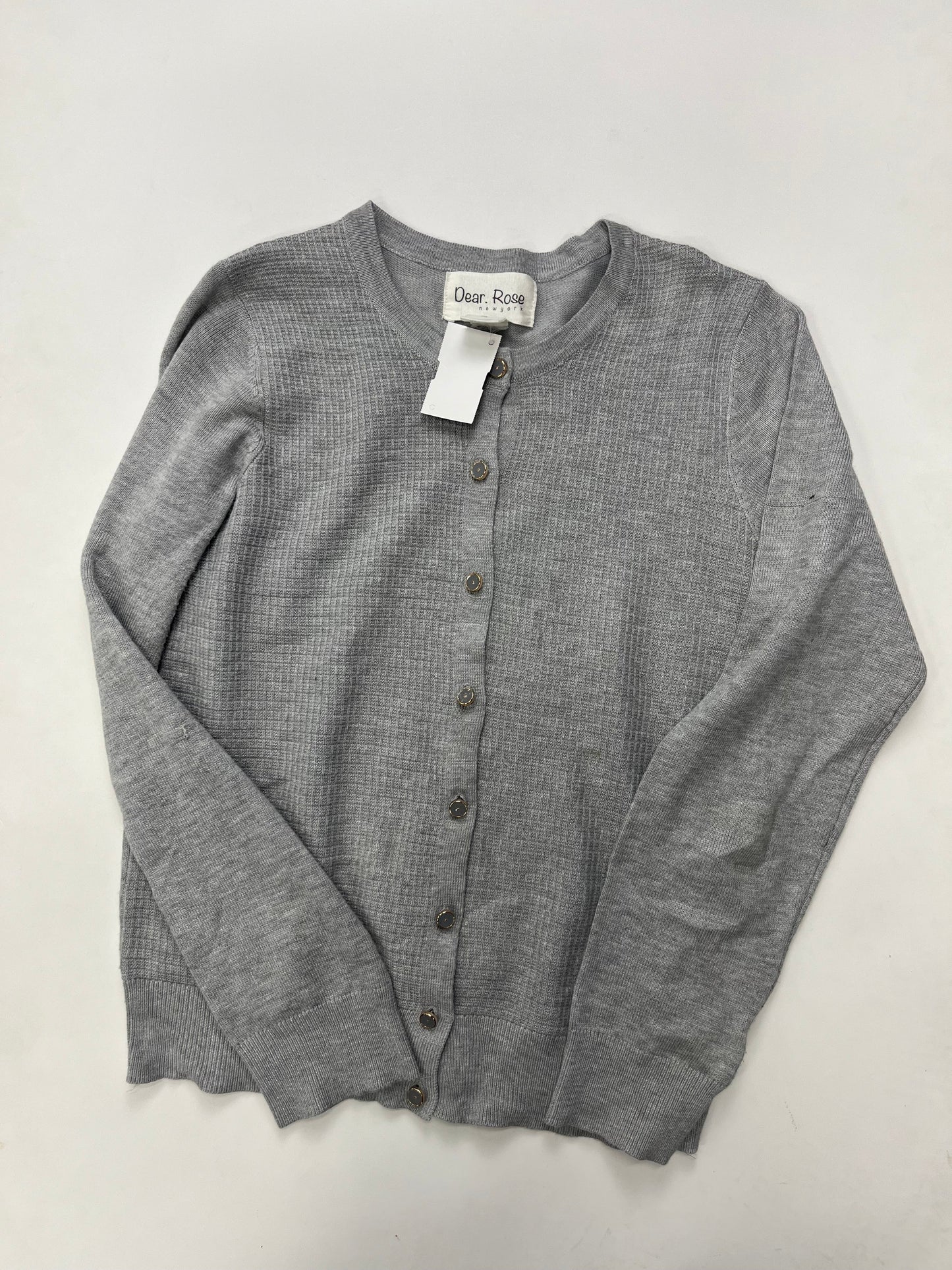 Grey Sweater Cardigan Dear Rose, Size M