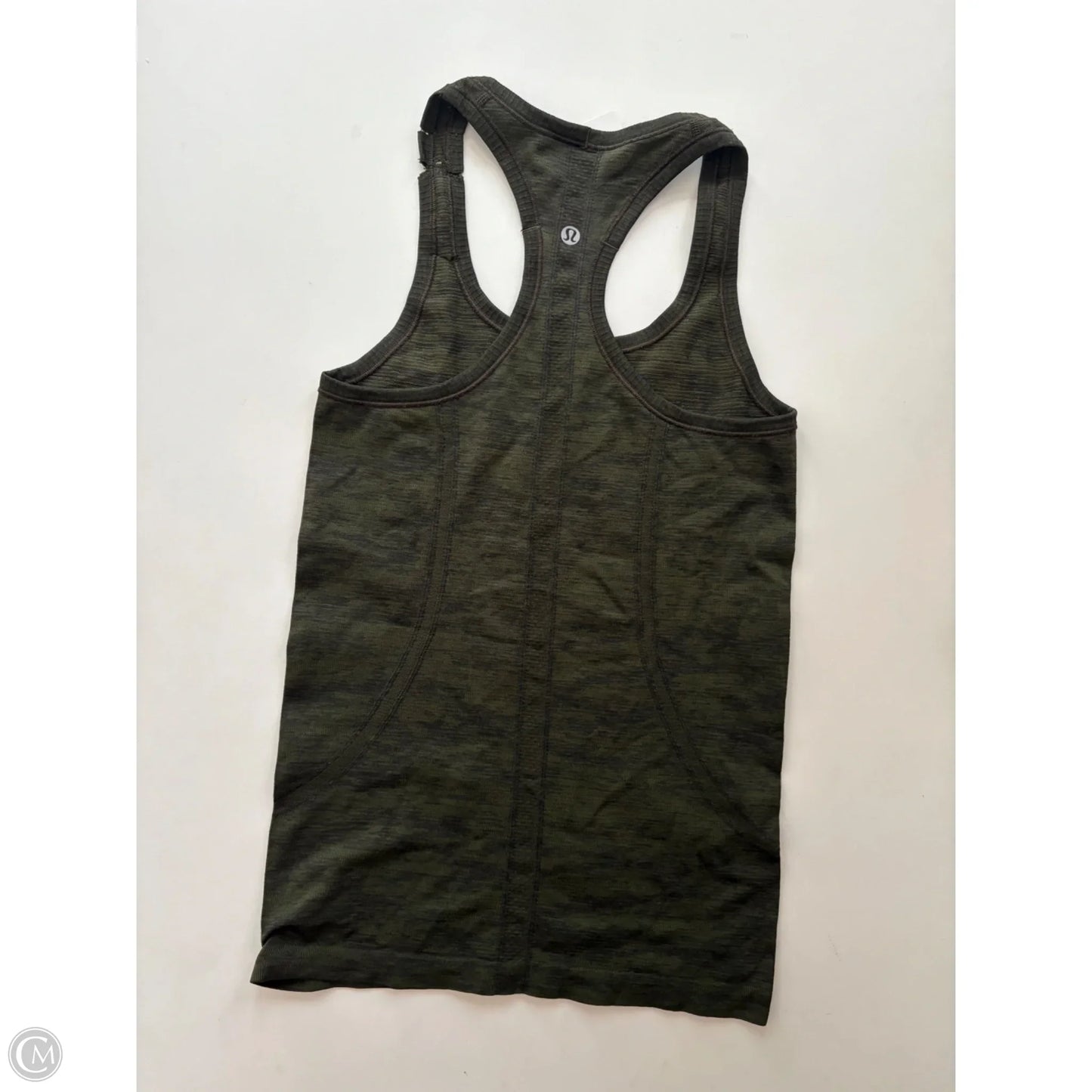 Athletic Tank Top By Lululemon In Green, Size: Xs
