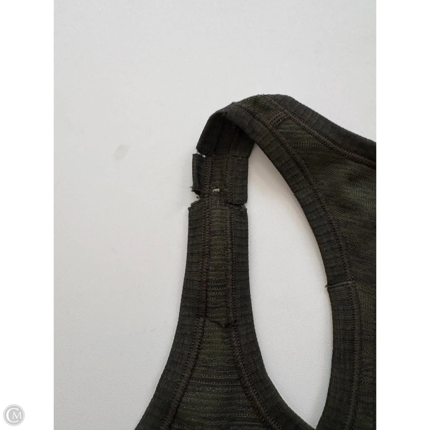 Athletic Tank Top By Lululemon In Green, Size: Xs