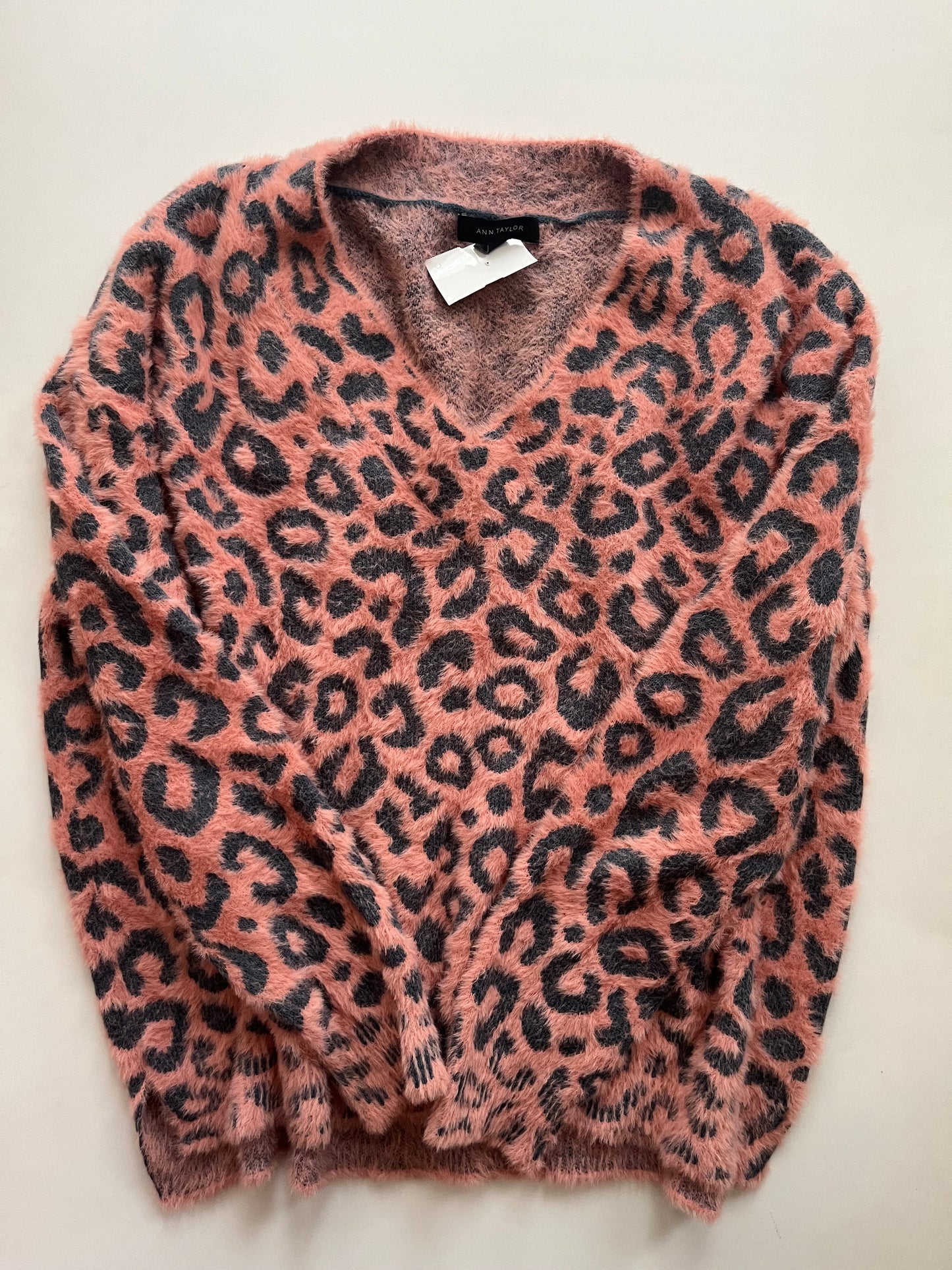 Animal Print Sweater Ann Taylor, Size L