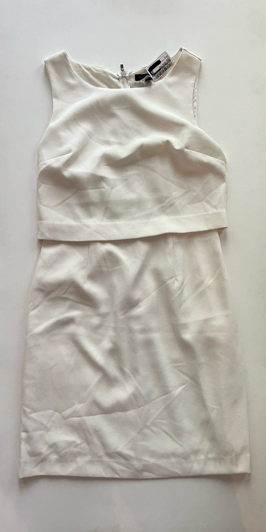 White Dress Casual Midi Banana Republic, Size S