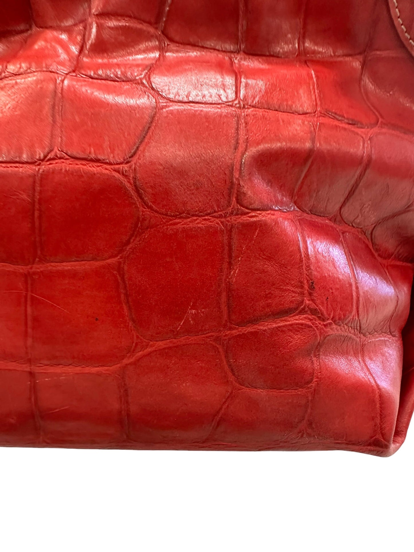 Handbag Designer By Dooney And Bourke In Red, Size:Medium