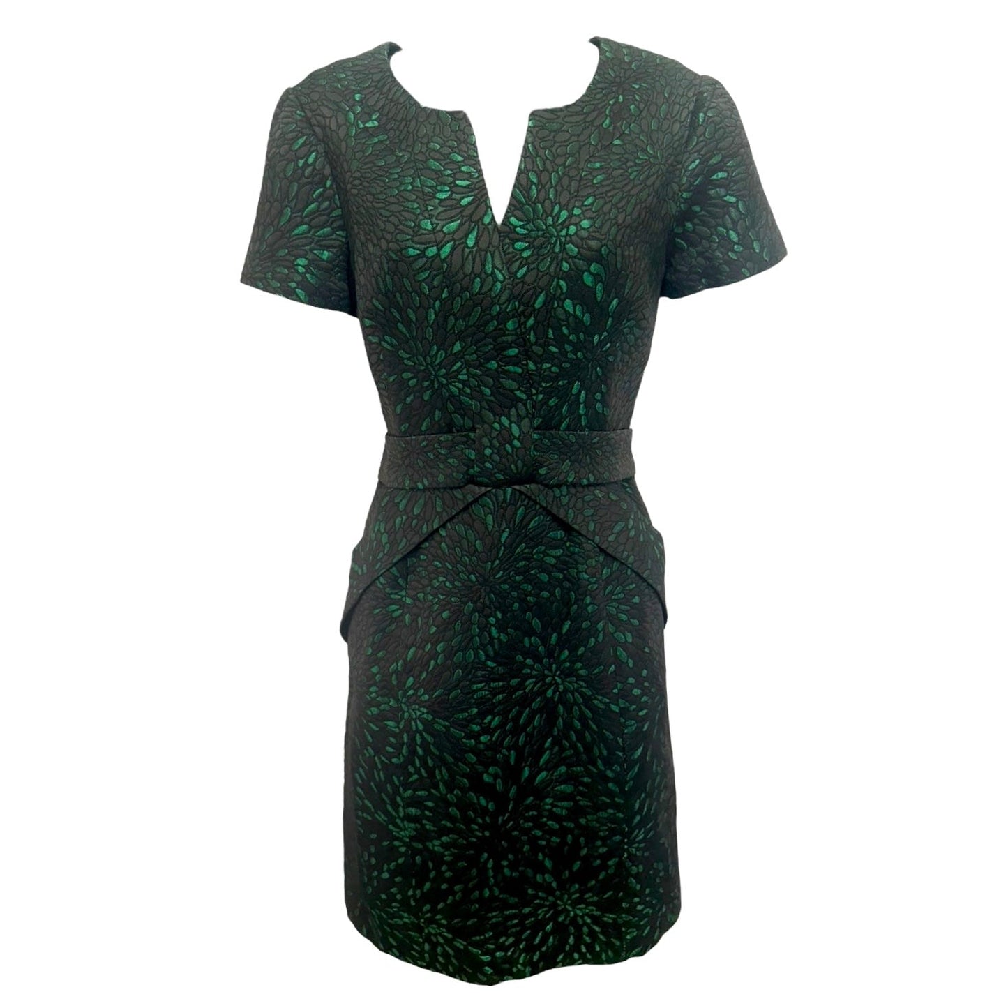 Shelby Sheath Dress By Maeve In Green Jacquard, Size: 6