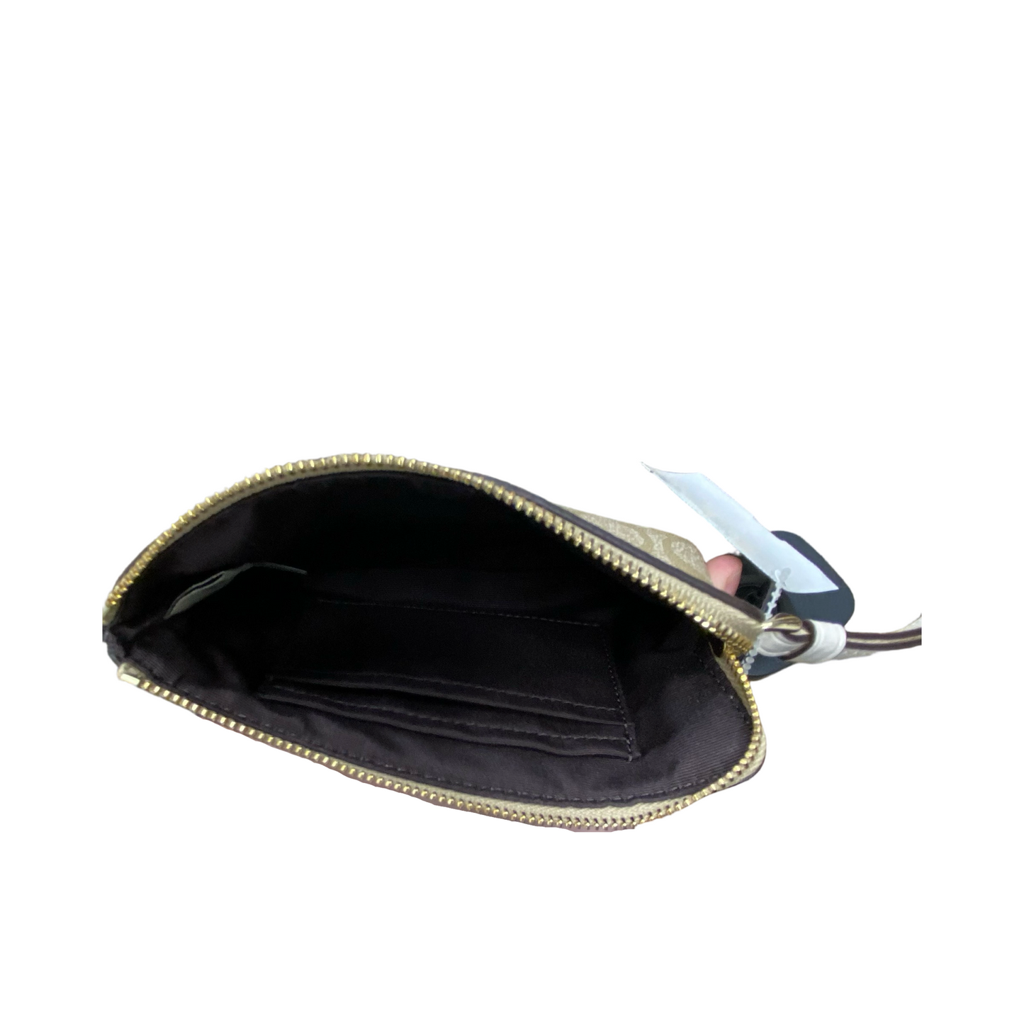 Wallet Designer By Coach In Cream, Size:Small