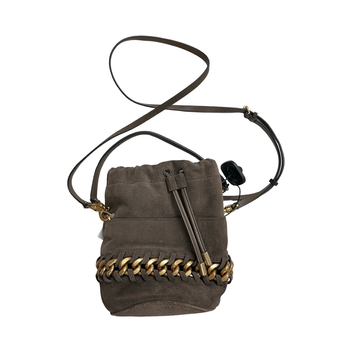 Handbag Designer By Rebecca Minkoff In Taupe, Size:Small