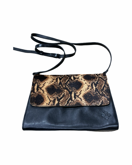 Crossbody Designer By Patricia Nash In Black, Size:Medium