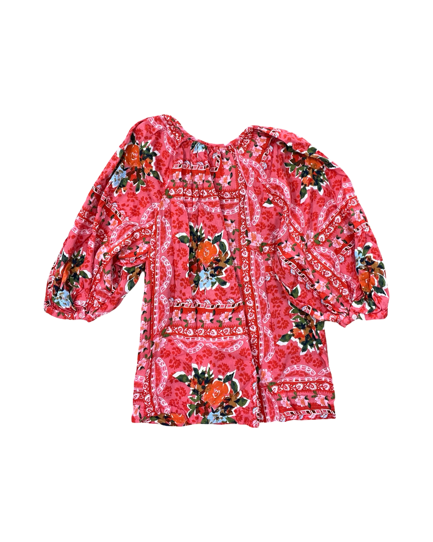 Top 3/4 Sleeve By Lc Lauren Conrad In Pink, Size:M