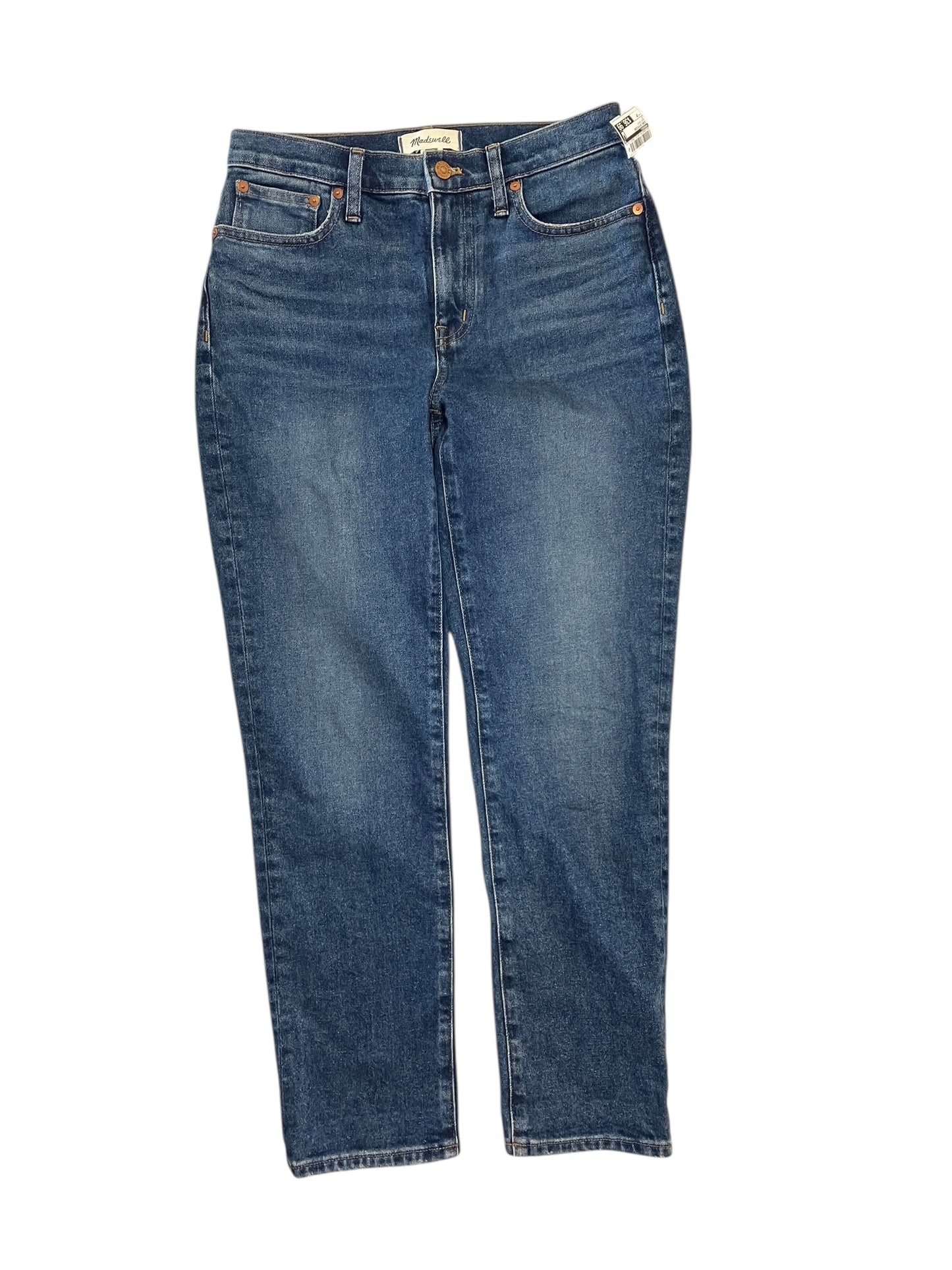 Jeans Boyfriend By Madewell In Blue Denim, Size:2P