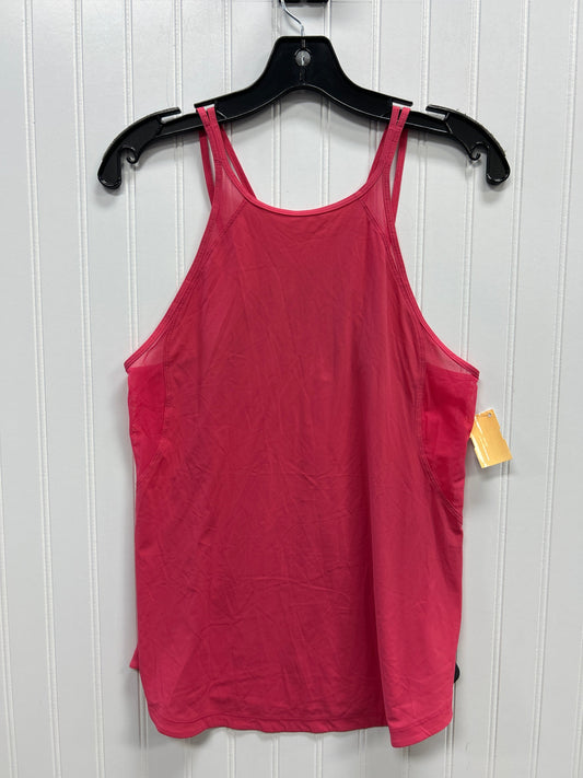 Athletic Tank Top By Lululemon In Pink, Size:6