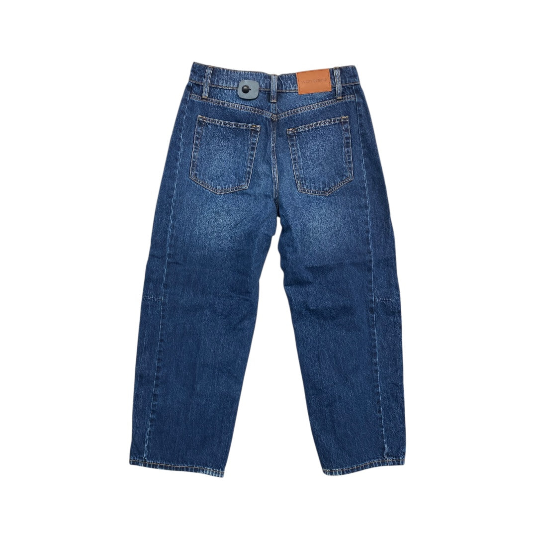 Jeans Boyfriend By Lucky Brand In Blue Denim, Size:4