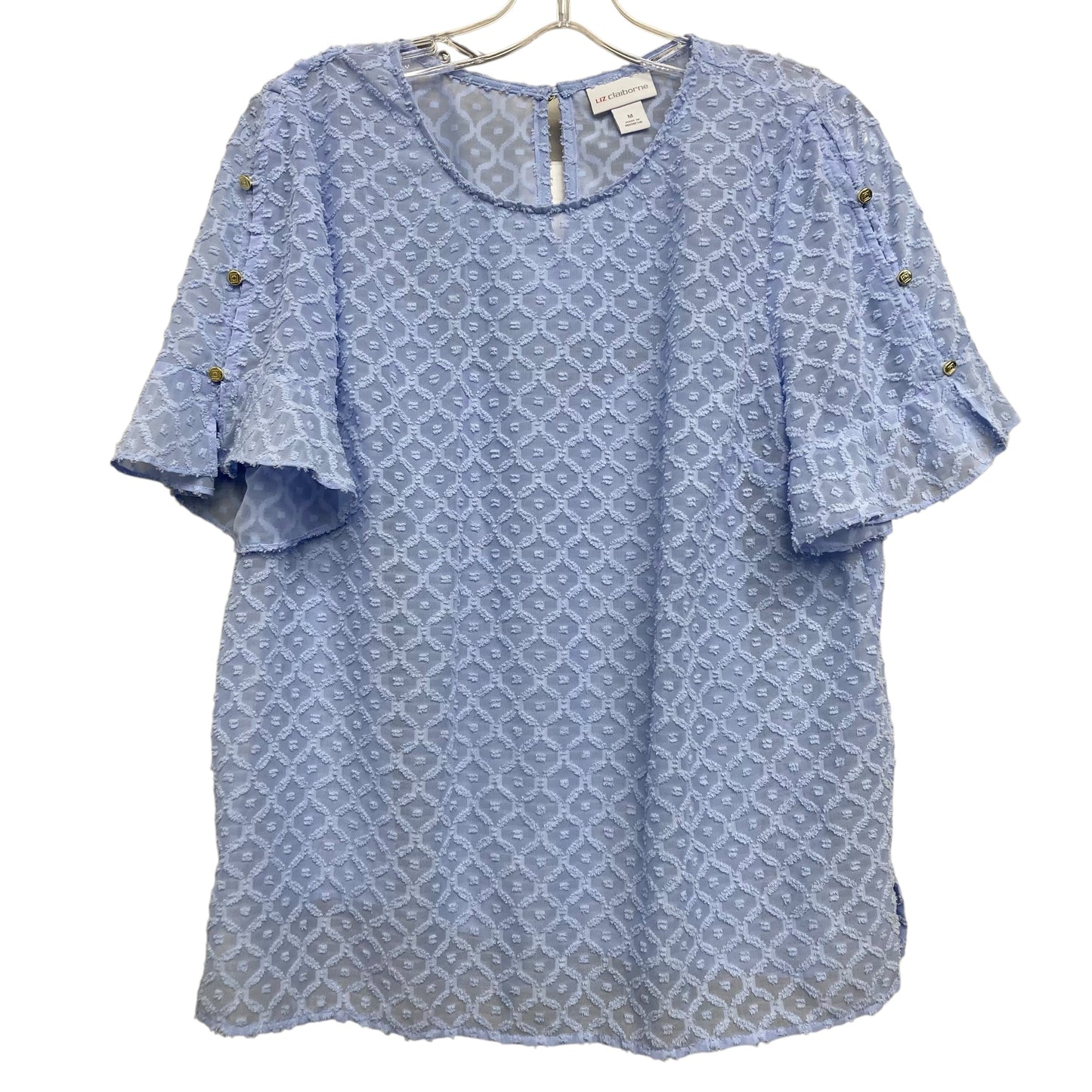 Top Ss By Liz Claiborne In Blue, Size:M